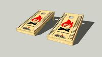 SketchUp & SparkFun cornhole game