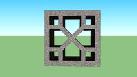 Khmer concrete louver 11
