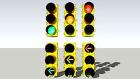 Leotek 8-inch LED traffic signals