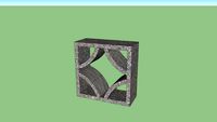 Khmer concrete louver 1