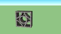 Khmer concrete louver