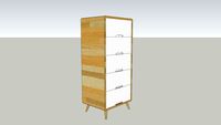 5단 600mm(w) 서랍장, Chiffonier, Drawer 5