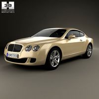 Bentley Continental GT 20073d model