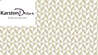Tecido MENPHIS BEGE - Karsten Decor