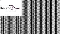 Tecido MARZANNI PRETO - Karsten Decor