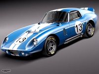 Shelby Daytona Cobra Coupe 19643d model