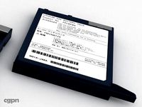 FSC Notebook Battery3d model