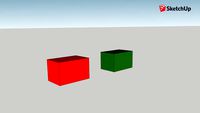 MCN Red and green cubes example