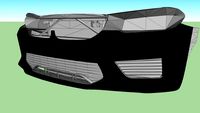 BMW M5 G30 Front Bumper Stock B Carbon