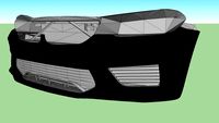 BMW M5 G30 Front Bumper Stock C Carbon