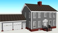 Colonial Revival house (suburban)