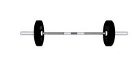 York 7 Ft Olympic Bar 500Lb Rated with 45LB plates