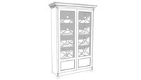 LADY SCOTT JONES - CASSIS BOOKCASE - R.D.