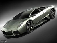Lamborghini Reventon mid-poly3d model