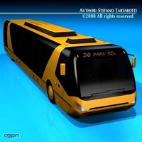 City bus3d model