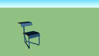 Toboggan Chair Desk