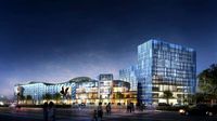 City shopping mall 0643d model