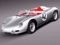 Porsche 718 RS60 Spider3d model
