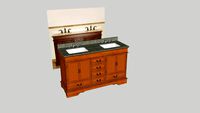 60' Bathroom Vanity