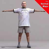 CMan0020-FBX/ Rigged Models for Motionbuilder 7.03d model