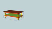 Adjustable Height Outfeed Table