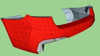 BMW M5 G30 Rear Bumper Stock A(Individual First Edition)