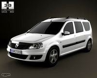 Dacia Logan MCV 20113d model