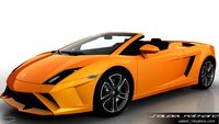 Lamborghini Gallardo Spyder LP 560 4 2013 + INTERIOR3d model