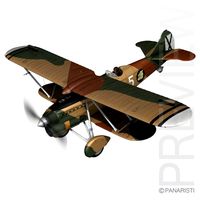 Fiat CR.32 - Italy Air Force - X Gruppo3d model