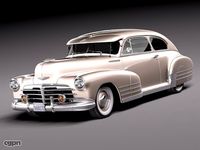 Chevrolet Fleetline Aerosedan 19483d model