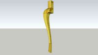 cabriole lukens foot ,leg , pied , fub , pé , фут , ayak
