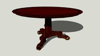 English Regency Center Table, Circa 1810
