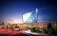 Skyscraper business center 1163d model