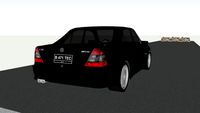 MSPhysics Mercedes Benz Test Crash Animation.