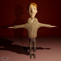 Toon Character Gege by yLAn Studios3d model