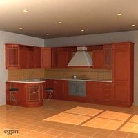 Gloria kitchen3d model