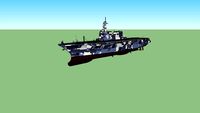 FICTIONAL JMSDF JS DDH-181 HYUGA 架空迷彩ひゅうが
