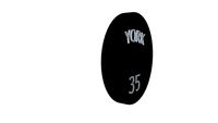 York Standard Olympic Plate 35 LBs
