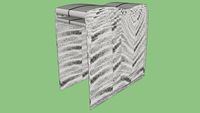 Crate & Barrel Weldon Taupe Throw