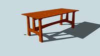 Trestle Dining Table