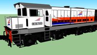 Indonesian Railways, Locomotive BB303/Henschel DHG 1000 BB (Lokomotif BB303)