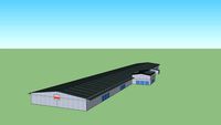Stansted airport cargo building.