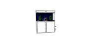 60 Gallon Freshwater Aquarium with stand