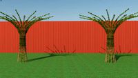 Framework for vines Espalier 3d