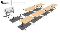 FOLDEX TRAINING TABLES KINNARPS