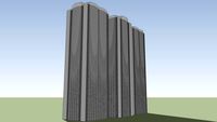 CITY/TOWN/DOWNTOWN/FLATS/HIGHRISE BUILDINGS/SKYSCRAPERS/BRUTALIST SOCIALIST STYLE/HOUSINGBLOCK