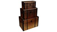 82139 Trunk Mocca (3 Set)