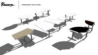 MULTICOM MODULAR TABLES KINNARPS