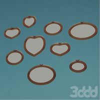 Акксесуарные рамки с зеркалами. Pm4.