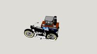 Coffee Bike Concept Model